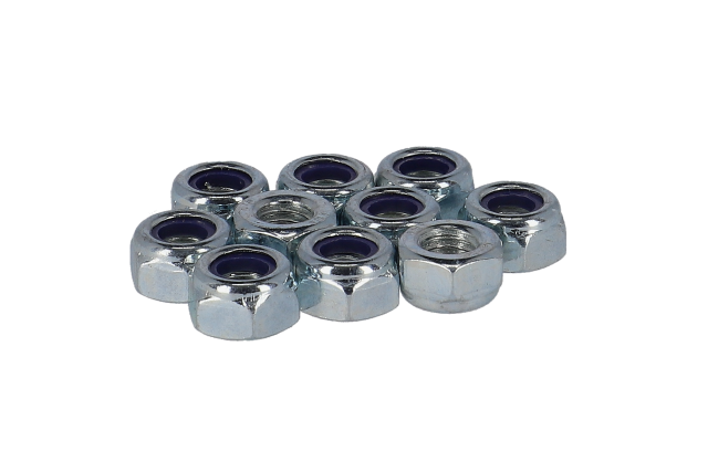 Bike-Parts Bike-Parts Dado di sicurezza M 5 - 10 pz. al sacc. zincato
