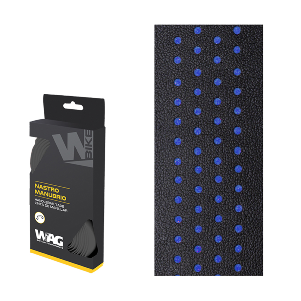 Wag Coppia nastri manubrio DOUBLE COLOR - nero blu