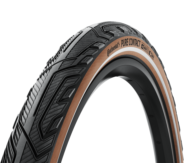 CONTINENTAL Continental Cop. Conti Pure Contact pg. - 27.5x2.20 55-584 nr/coffee graf.-rif E50