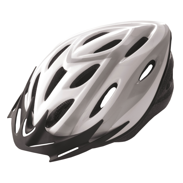 Wag Casco RIDER - M (54-58 cm), bianco silver