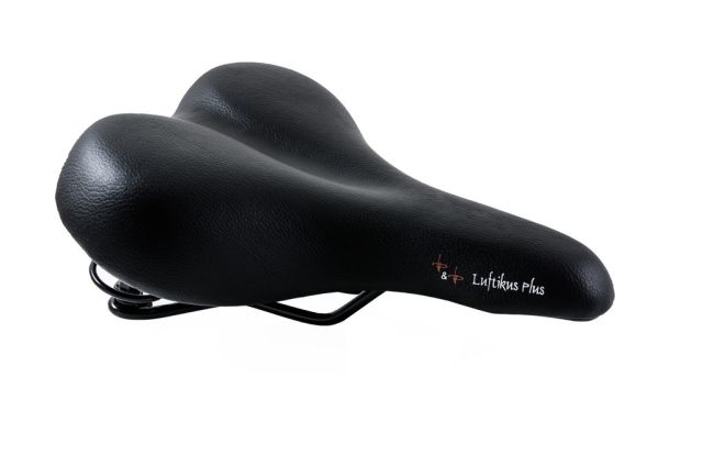 P&P Bequemsattel P&P Bequemsattel Sella P&P Luftikus Plus 608P - nero, unisex, 280x210mm, ca. 720g
