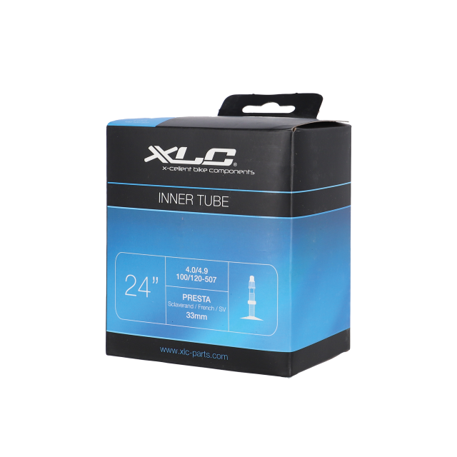 XLC XLC Tubo bici - 24 x4.0/4.9 100/120-507 VP 33 mm