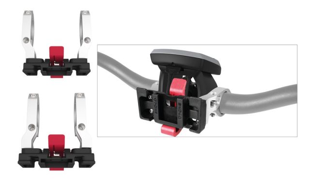 T-one T-one Adattatore manubrio T-ONE Talon E-Bike - Alluminio/plastica 31,8/25,4 mm