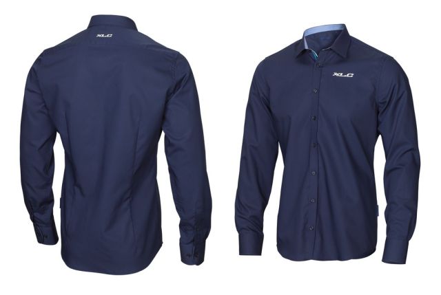 XLC XLC Camicia Uomo FT-A13 - blu scuro Taglia 37