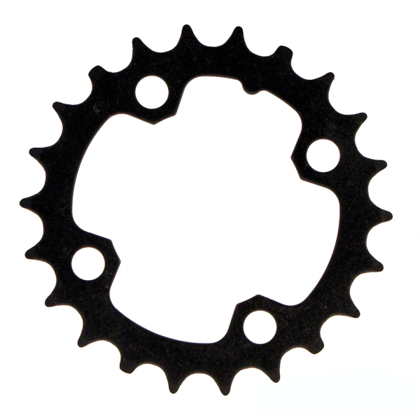 Sunrace Corona BCD 104 MM 4-FORI 2 X 11V - 32 denti, compatibile Shimano, nero