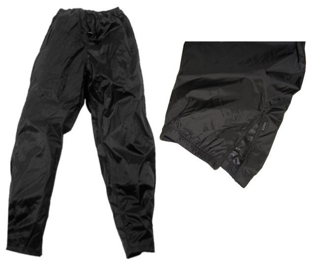 Hock Hock Pant. antipioggia Hock Rain Pants-Basic - uni/nero, t. S, fino a 165 cm