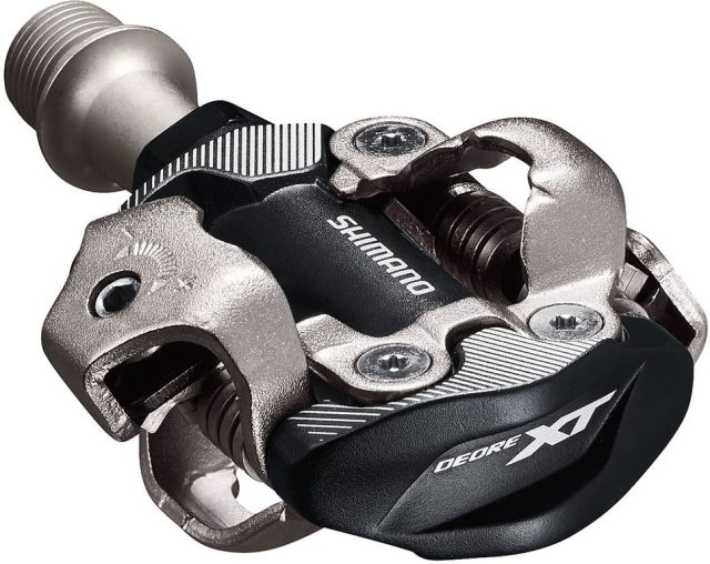 SHIMANO Shimano Pedale MTB SPD Shimano XT PD-M8100 - nero, 9/16", bilaterale