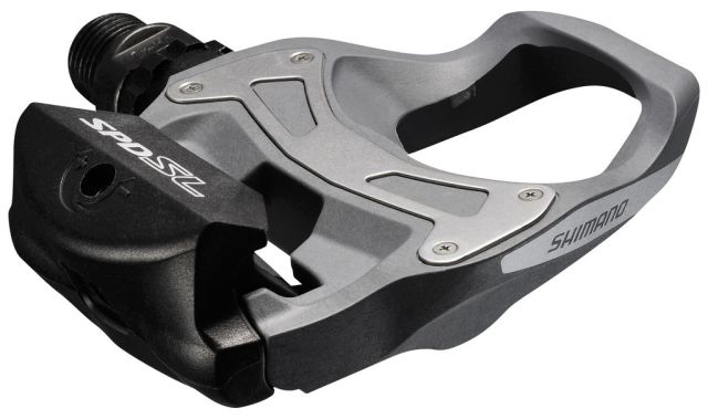 SHIMANO Shimano Pedale da corsa SPD-SL Shimano PDR550G - grigio, 9/16", unilaterale