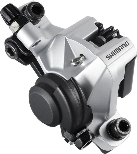 SHIMANO Shimano Pinza freno a disco Shimano BR-M375 - 2 pistoni, PM, argento, ant./post.