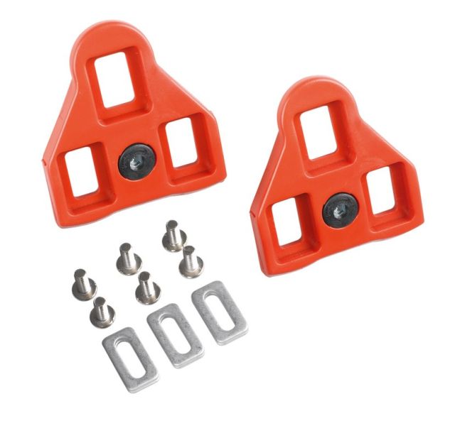 XLC XLC Set di tacchette PD-X04 - Compatibili c. XLC Ped.Look, 9°, rossi