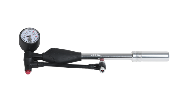 ZEFAL Zefal pompa forcella ammort. Z Shock - fino a 25 bar - Silver / Black