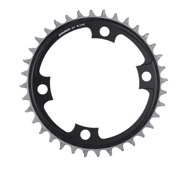 Sram Sram Corona Sram Road 12-vel. X-Sync - allum. nero 36d. 107mm LK