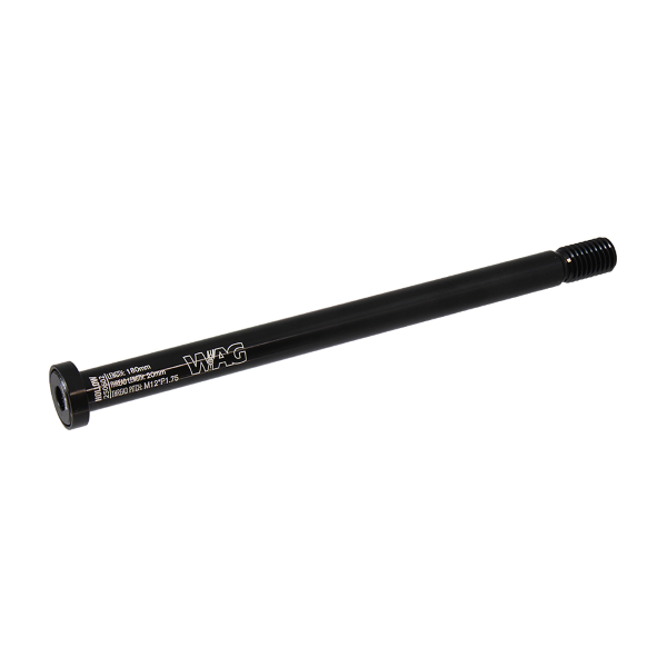 Wag Perno passante posteriore HOLLOW - Lunghezza 168 mm, passo M12x1.75, lunghezza filetto 20 mm