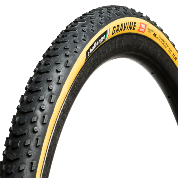 Challenge COPERTONE TUBELESS READY HANDMADE GRAVINE PRO - 700X45, SMARTPLUS, 260 TPI, SuperPolyester, TLR, TAN