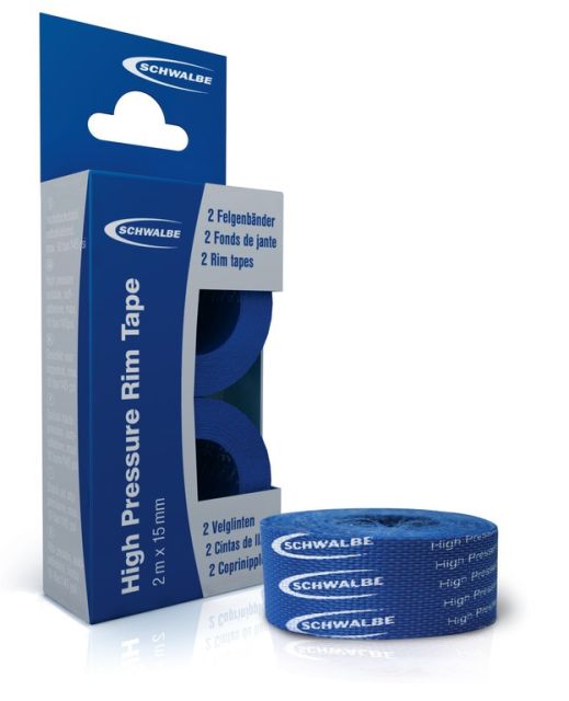 SCHWALBE Schwalbe Paranipples in tessuto Schwalbe HP - rotolo da 2 m x18mm autoadesivo,set 2 pz