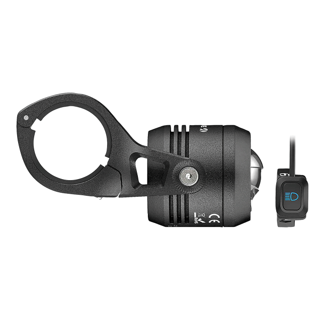 Litemove Litemove Luce LED per e-bike LITEMOVE AC-210 - 12 V(10,5-16 V), 210 Lux, supp. manubrio