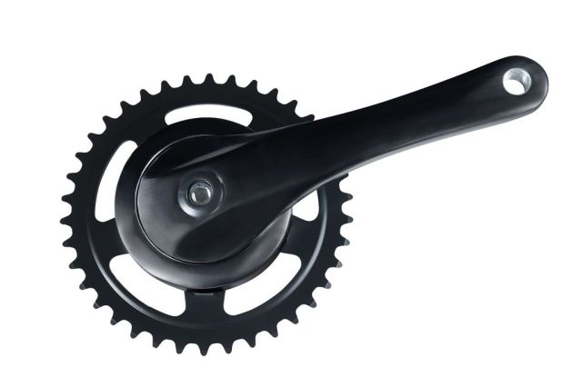 Diverse Diverse Guarnitura All. Rock nero - 170mm,38 Z. p.quadro + disco di copert.