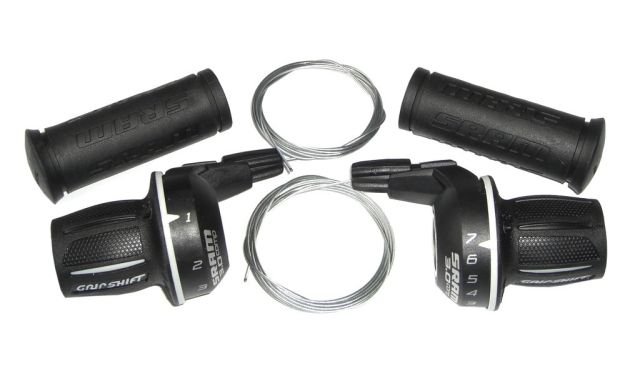 Sram Sram Set cambio twist SRAM 3.0 Comp - Micro Front 1:1, 3x7vel, nero