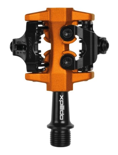 Xpedo Xpedo Pedale Xpedo Clipless CXR - nr/arancione, 9/16", bilaterale XPT