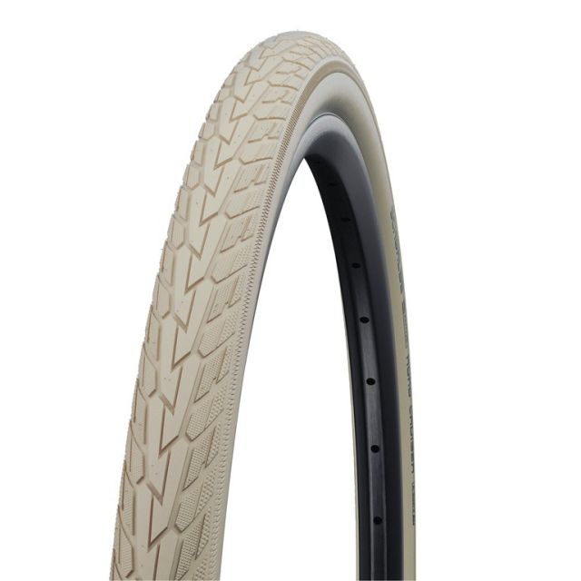 SCHWALBE Schwalbe Copertoni SchwalbeRoadCruiser HS484 rig. - 26x1.75" 47-559 Tskin-crema Refl.KG SBC