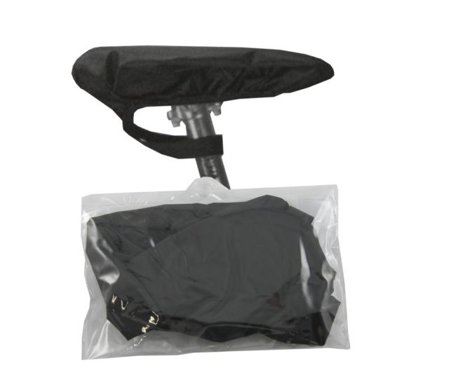 Winora Winora Copert. antipioggia per sella bici - nero, plastica