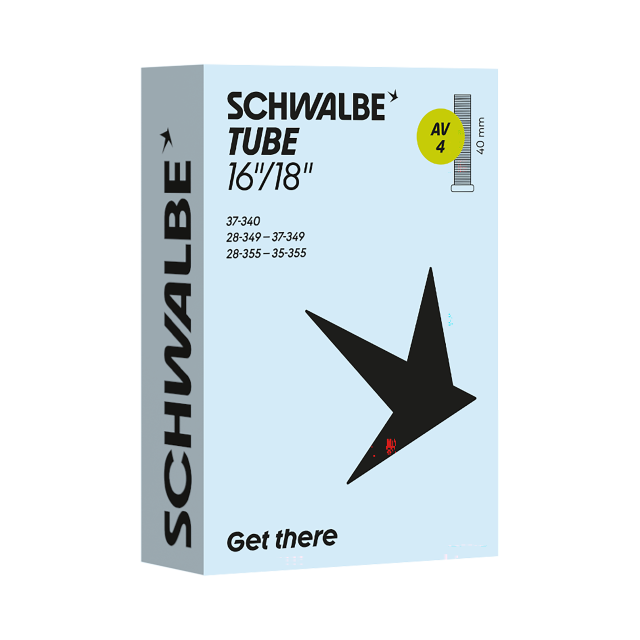 SCHWALBE Schwalbe Camera d'aria Schwalbe VS 4 - 16/18x1 1/8-1 3/8 28/37-340/355 AGV40mm
