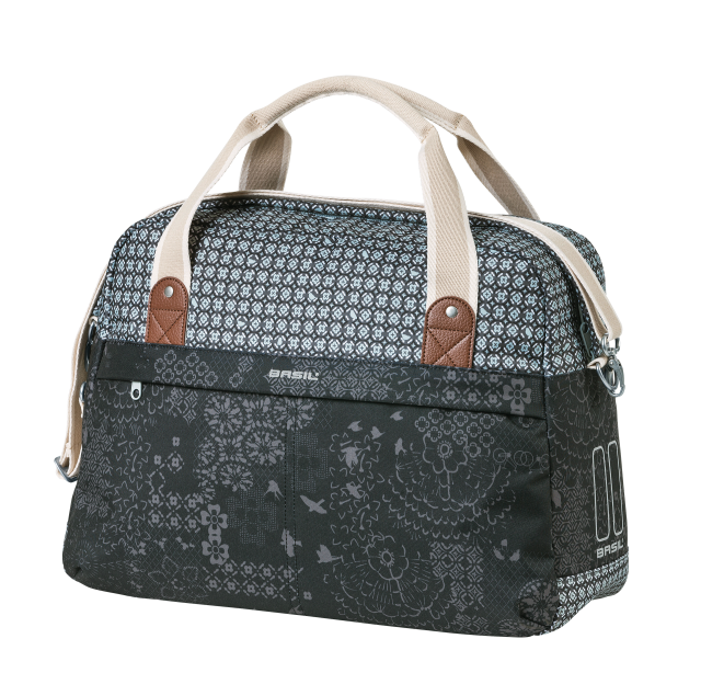 Basil Basil Borsa a tracolla Basil Boheme Carry All - carbone, 44x17x31cm, 18l, mit Reißv