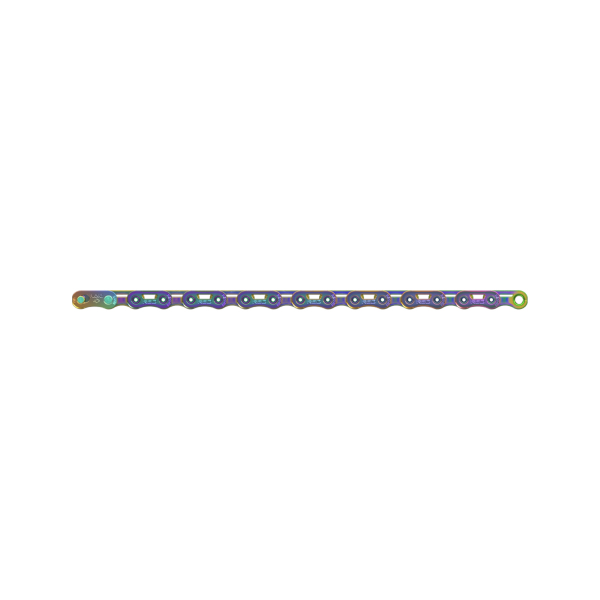 Sram Catena RED AXS E1 FLAT TOP 12v - 126 maglie, rainbow