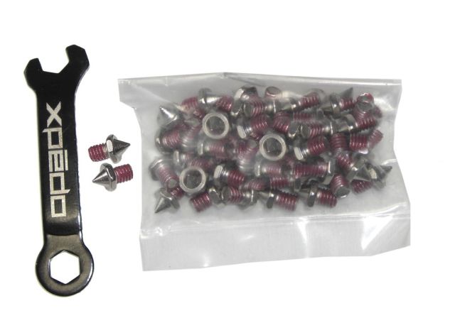 Xpedo Xpedo Set di pin Xpedo - Spike-Type, filett. 4,5mmm, altezza 5mm