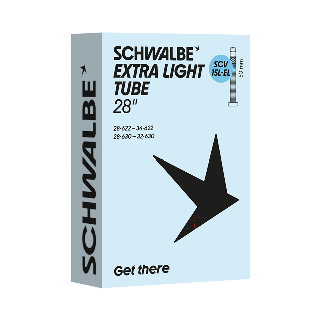 SCHWALBE Schwalbe Cam. aria Schwalbe SCV15L-EL extralight - 28x0.90-1.35" 28/34-622/630 SCV sw 50mm