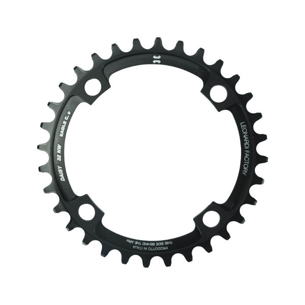 Leonardi Racing CORONA DAISY BCD 104 4 FORI 1X 11/12V - 32 DENTI, NERO