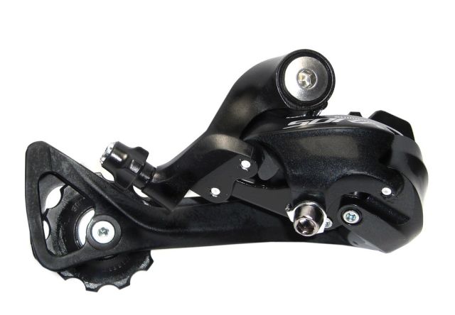 SHIMANO Shimano Deragl. post. Shimano Sora RD-R3000GS - 9 vel., gabbia media nero,