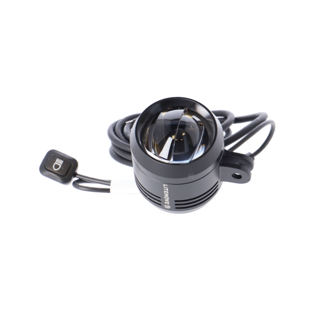 Litemove Litemove Luce LED per e-bike LITEMOVE AC-150 - 12 V (6-12 V), 150 Lux, supporto sup.