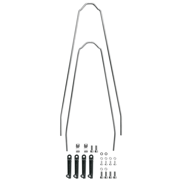 Sks Germany Kit aste per Suntour per parafanghi VELO 47 TREKKING - argento
