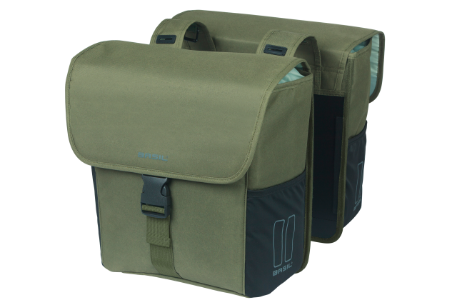 Basil Basil Borsa doppia Basil Go - verde scuro, 14x27x31cm, 32l