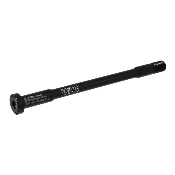 Wag Perno passante posteriore HOLLOW LITE - Lunghezza 166 mm, passo M12x1.5, lunghezza filetto 16 mm