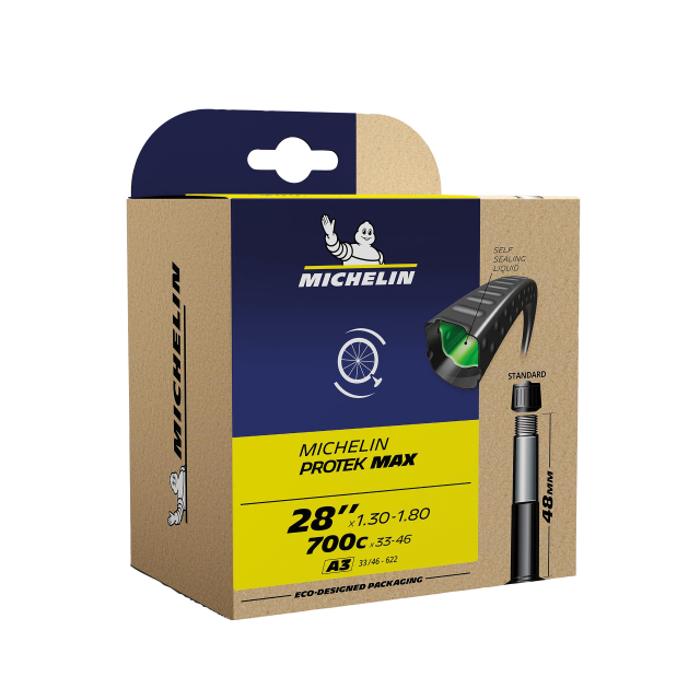 MICHELIN MICHELIN Tubo Michelin A3 Protek Max - 28x1.30-1.80 33/46-622 VS 48 mm