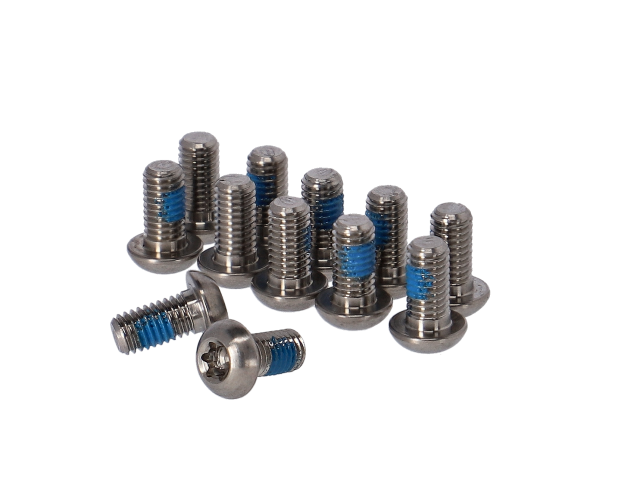 Sram Sram Kit viti SRAM per disco freno - T25, titanio, argento, 12 pz