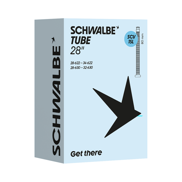 SCHWALBE Schwalbe Cam. aria Schwalbe SCV 15L - 28x0.90-1.35" 28/34-622/630 SCV 80mm