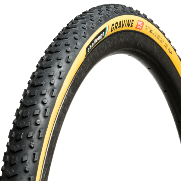Challenge COPERTONE TUBELESS READY HANDMADE GRAVINE PRO - 700X40, SMARTPLUS, 260 TPI, SuperPolyester, TLR, TAN