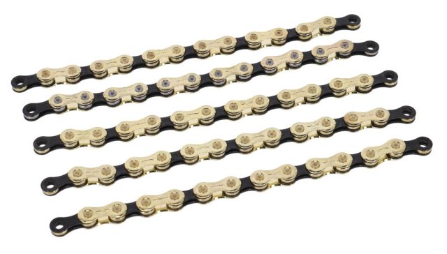 XLC XLC Catena CC-C05 - 1/2 x 11/128, 118 magl., 10vel. oro/nero