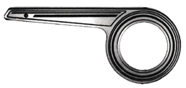 HORN HORN Paracatena Horn all. SL 23 a 1 ala - fino a 46 denti,arg., p. cambio al mozzo