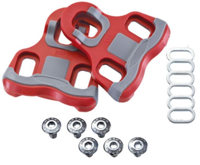 Xpedo Xpedo Tacchetti di ric. Xpedo Thrust 7 System - 6° rosso, compatibili con Look Keo