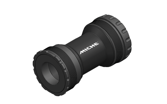Miche Miche Movimento centrale Miche BB RIGHT T47 - 74-79mm, Ø 24mm, nero anod.