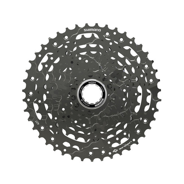 SHIMANO Pacco pignoni a cassetta CUES CS-LG400 10V - 11-43 denti, argento, 10v