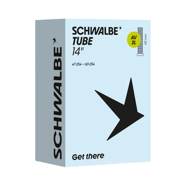 Schwalbe Schwalbe Camera d'aria Schwalbe VS 2 - 14x1.75-2.35" 47/60-254 AGV 40mm 2L 100g