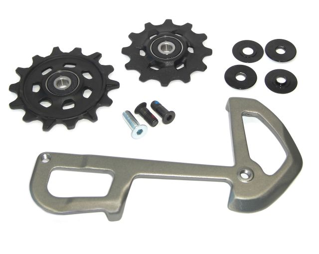 Sram Sram Kit pulegge X-Sync e gabbia int. SRAM - per der.post. X01, 12vel, grigio