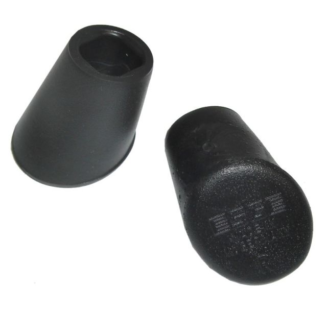 ESGE/PLETSCHER ESGE/PLETSCHER Coppia basi plast. cavall. PletscherEsge - F 24, per cavalletto a due gambe, coppia