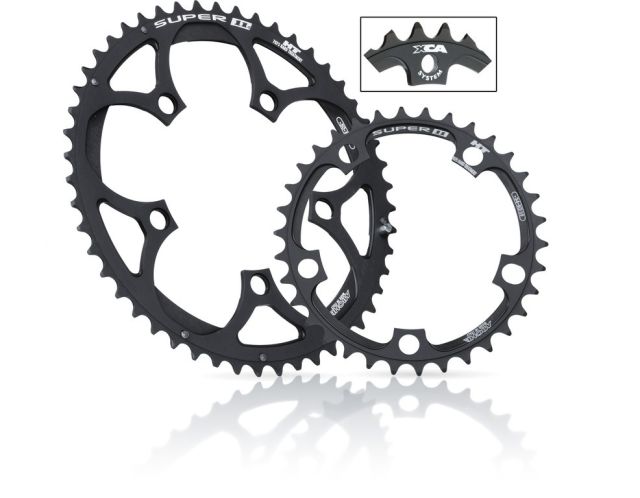 Miche Miche Corona dent. Miche Super 11 BCD 110 - fuori44 d. nero 11 v. Campagnolo