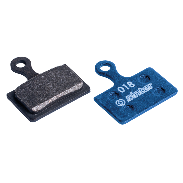 Sinter pastiglie freno disc. Sinter 018 Shimano K - organica, E-Bike, blu, UDV=1 paio